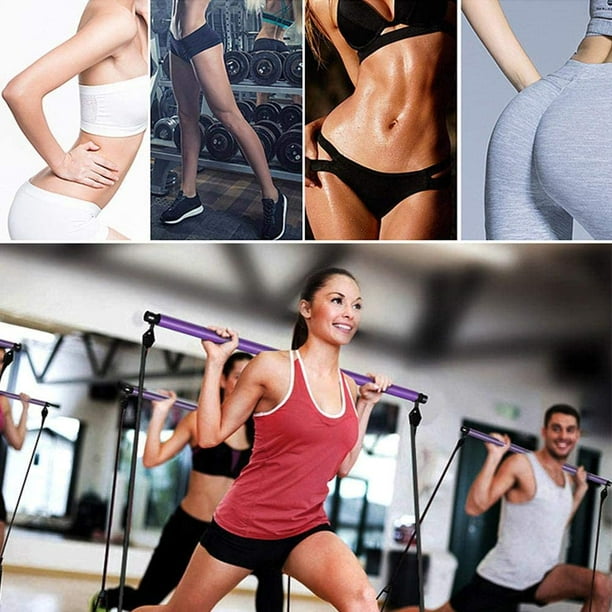 Set Pilates 5 En 1 - Anneau, Balle, Bandes, Tapis - Fitness Maison Pour Femmes