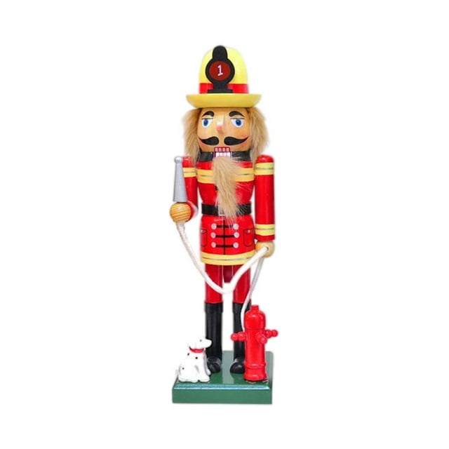 36 Cm Cascanueces Adornos de Navidad para , Béisbol, Camuflaje, , Telescopio, Esquí (opcional) Sunnimix Soldado Cascanueces
