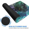 thumbnail image 6 of Add a Touch of Space to Your Gaming with our Colorful Galaxy Large Mouse Pad: Non-Slip Rubber Base, Stitched Edges (31.5x11.8 inches) - Great for Desks & Keyboards, 6 of 7