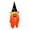 Orange, variant on Yardvibe Halloween Decoration, 13.98"x41.39" Large Lighted Glowing Ghost Witch Hats, Hanging Ghost Ornaments for Indoor Outdoor, Home Garden Tree Yard Party Decor (Purple)