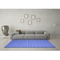 thumbnail image 3 of Ahgly Company Indoor Rectangle Abstract Blue Contemporary Area Rugs, 3' x 5', 3 of 4