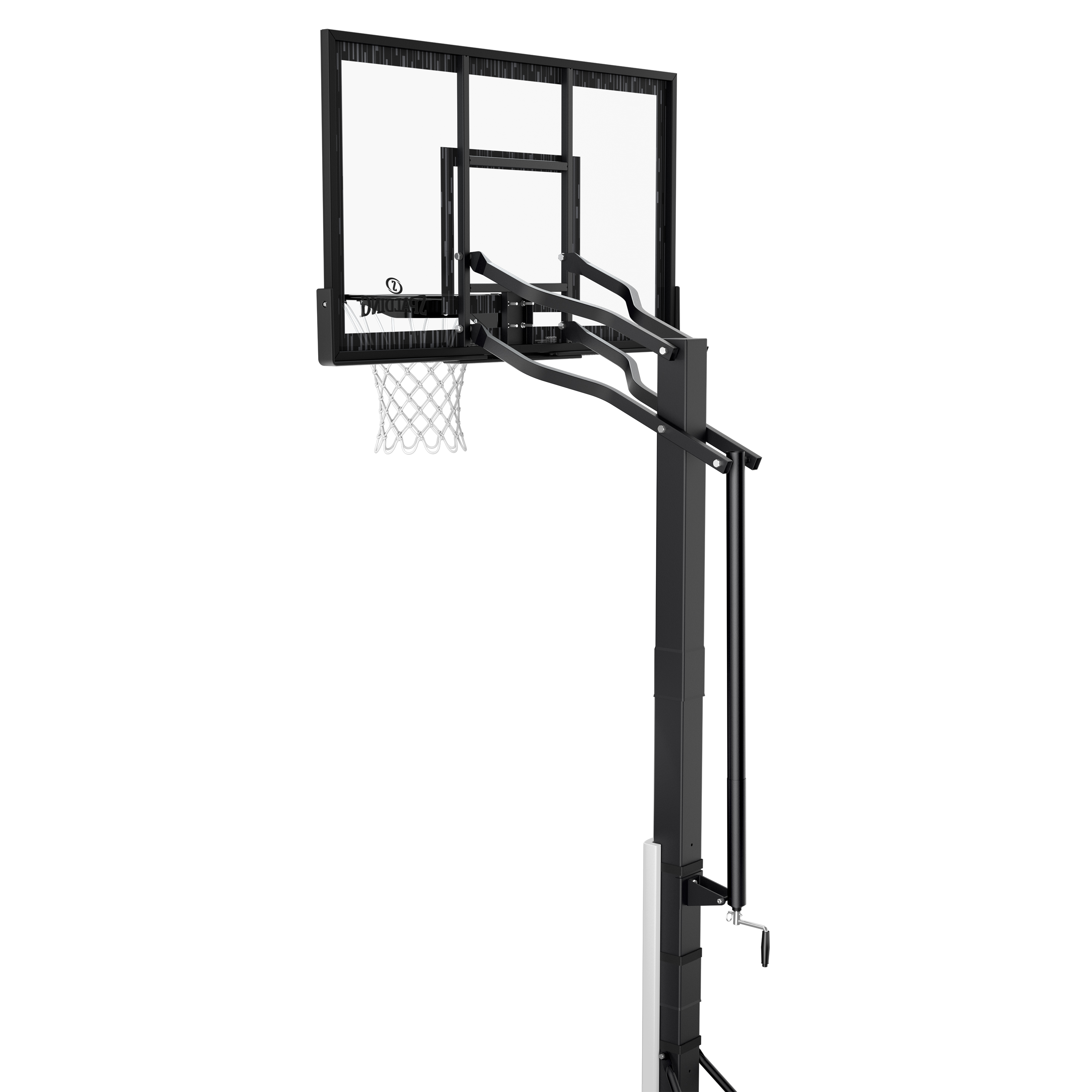 Spalding 60 inch Acrylic Screw Jack Portable Basketball Hoop System - image 5 of 11