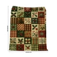 thumbnail image 3 of Fmbmuo Christmas Wreath Printed Throw Blanket , Warm Soft Cozy Gift Decorative , For Sofa Couch Bed Home Holiday Decoration, 3 of 7