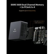 MINISFORUM UM890 Pro Mini PC AMD Ryzen 9 8945HS Processor(up to 5.4GHz) 32GB RAM 1TB SSD