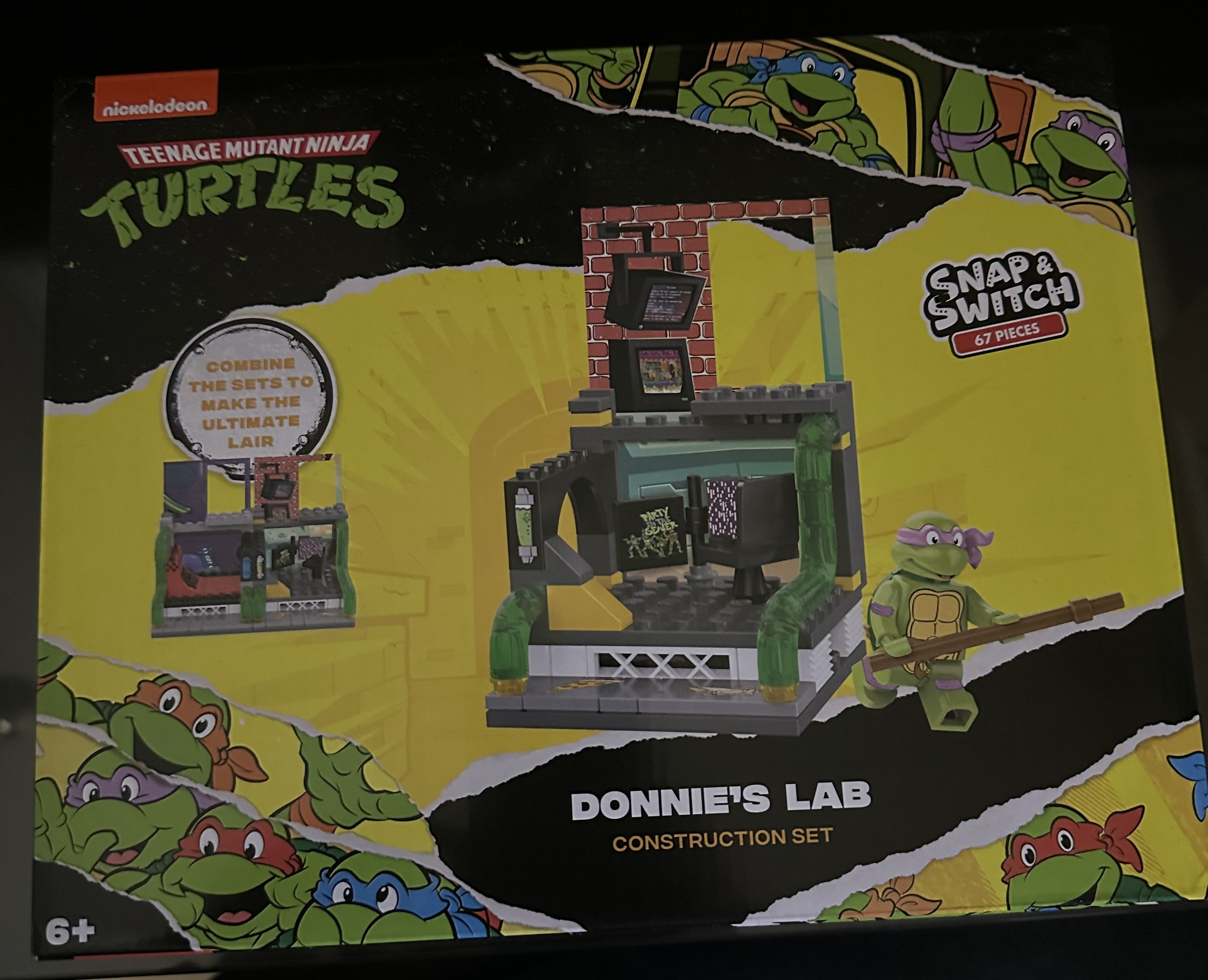 TRIPLE SHUT 2箱セット Teenage Mutant Ninja Turtles Snap & Switch Donnie's Lab