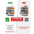 thumbnail image 2 of Conjunto de faros delanteros ADCARLIGHTS para Chevy Silverado 1500 2014-15, 2 of 9