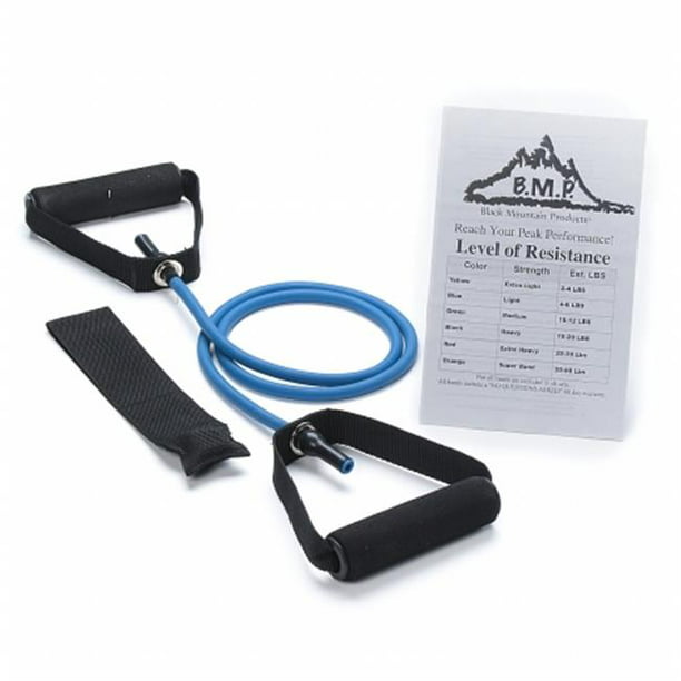 Black Mountain Products Blue Stackable Band 4 - 6 lbs Simple Résistance Empilable Band&44; Bleu