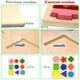 thumbnail image 3 of Puzzle de formas coloridas para guardería de madera, 3 of 4