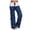 Blue, variant on Daily Women Leggings Patch Sports Quick-Drying Wide-Leg Womens Trousers,Red,S