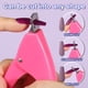 thumbnail image 5 of 10 juegos de uñas postizas largas de cobertura completa, uñas postizas brillantes para mujeres y niñas, 5 of 6