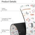 thumbnail image 4 of Yayeee Faucet Mat for Kitchen Sink 14.7" Diatomite Long Splash Guard Pad, Garden Pattern, 4 of 7