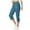 Blue, variant on UJNDER Women's Wide Leg Pants Fashion Drawstring Elastic Work Pants Comfy Straight Leg with Pockets Blue L