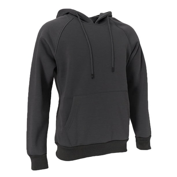 New Plain Mens Hoodie Soft Fleece Winter Jacket Sudadera Con Capucha XXL Gris oscuro Yuyangstore Sudadera con capucha para hombre