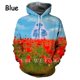 thumbnail image 3 of Sudadera con capucha para hombre y mujer con estampado 3D Lest We Forget, informal, de gran tamaño, ropa de calle, 3 of 5