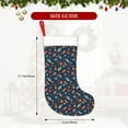 thumbnail image 3 of Cauagu Spaceships And Stars In Outer Space for Christmas Stockings,1-Pack Large Xmas Stocking Holiday and Farmhouse Stocking Fit for Christmas Holiday Party Decoration(17.7*11 Inch), 3 of 7