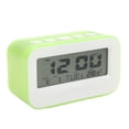 thumbnail image 1 of Petit Réveil Numérique, LCD Enfants Réveil LCD Affichage Fonction Snooze Rétroéclairage Conception Pour Chambre à Coucher Pour L'école Vert, 1 of 8