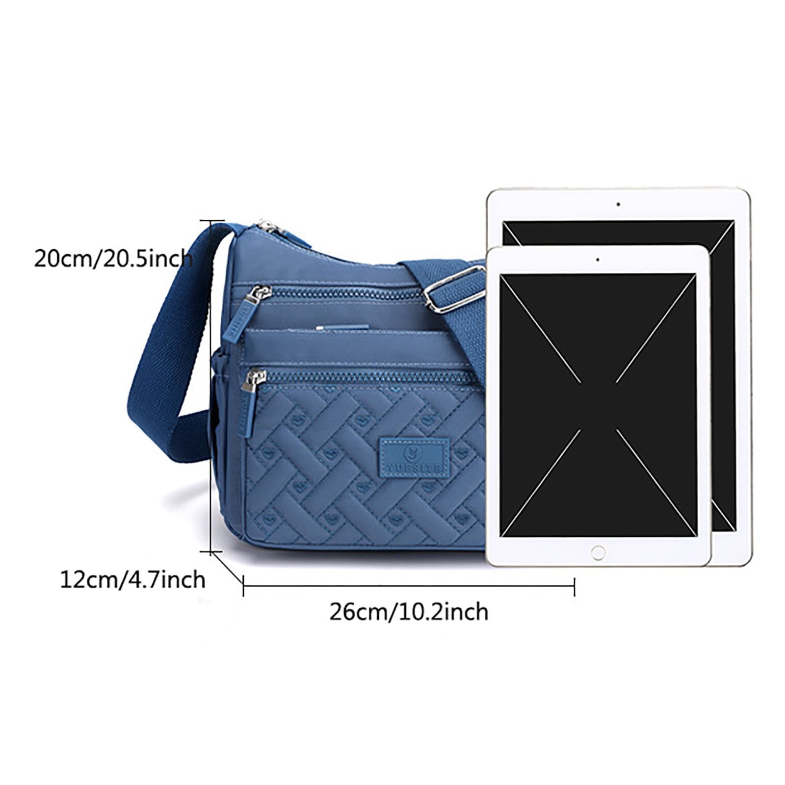 Faraee Crossbody Bag for Women Nylon Waterproof Shoulder Purse Lightweight Messenger Bags Pocketbooks