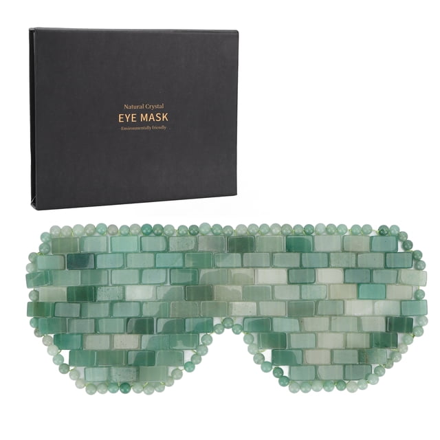 Almohadilla para ojos de piedra de jade natural, almohadillas para ojos de piedra de jade que reducen la almohadilla para ojos de piedra de jade Almohadilla para ojos de piedra de calidad superior