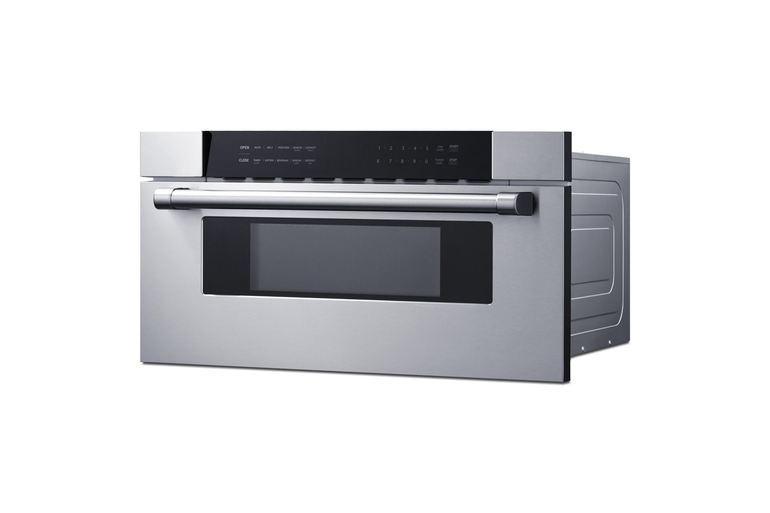 Summit Appliance MDR30SS 30 in. Wide Built-In Drawer Microwave