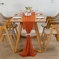 thumbnail image 1 of Deals Chiffon Table Flag Wedding Party Party Daily Home Decoration 2025 New, 1 of 6