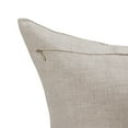 thumbnail image 5 of Ox Bay Euro Hand-Woven Striped Linen Throw Pillow, 20" x 20", 5 of 8
