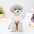 thumbnail image 3 of Eoperou Dog Pajamas Comfortable Free Running Lightweight Cotton Plaid Dog Clothes for Outdoor, 3 of 8