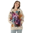 thumbnail image 4 of Belgian Malinois Portrait Watercolor Vintage Retro Styles All Over Print 3D Hoodie Unisex Merch Hoodies Sheepdog Dog Lover Gifts - 00001, 4 of 6