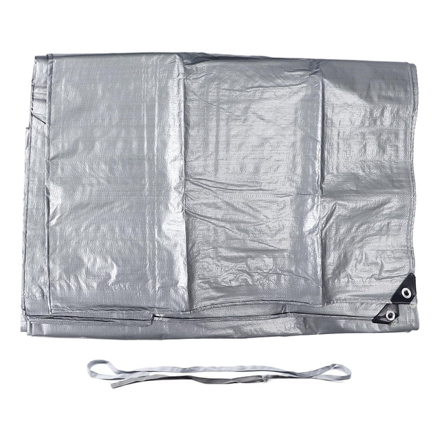<p>Poly Tarp Cover Tarp Protective Tarp Multipurpose Tarp Thick Tarp Poly Tarp Cover Thick Double Silver Waterproof Heat Insulating Sunproof Tear Proof Multipurpose Tarp 13.12ft