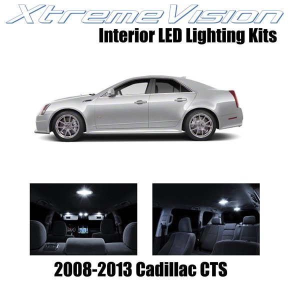 XtremeVision Interior LED for Cadillac CTS 2008-2013 16 pcs Pure White Interior LED Kit    Installation Tool