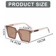 thumbnail image 2 of Gafas de sol de moda, temperamento de tiro callejero, gafas de personalidad modernas, hechas de PC, 2 of 5