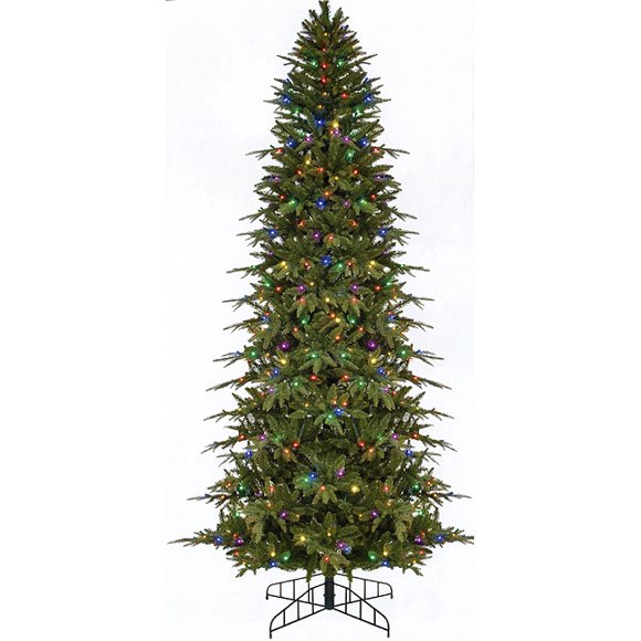 Pre-Lit Slim Christmas Trees