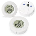 thumbnail image 2 of Luxtrada 4/1pcs Hygrometer Thermometer Mini LCD Digital Thermometer Hygrometer Indoor Outdoor Temperature Humidity Meter Detector Round Tester, 2 of 8