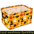 thumbnail image 5 of Pumpkin Leaf Storage Basket -Autumn Thanksgiving Decorative Organizer For Clothes,Toys & More-Collapsible Design For Easy Storage,Gift Basket Teacher Basket Book Basket,Halloween Basket,Shelf Baskets, 5 of 18