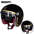 thumbnail image 2 of BEON B108A Casco de motocicleta 3/4 cascos abiertos motocross vintage casque Moto Casque Casco Capacete Casco Retro, 2 of 5
