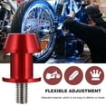 thumbnail image 3 of 2PCS Motorcycle Rear Lift Screws 8mm Diameter Rear Stand Aluminum Screws, 3 of 5