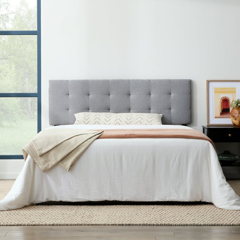 Rest haven upholstered square tufted mid outlet rise headboard