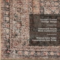 thumbnail image 6 of Nuloom Hillstone Collection Traditional Vintage Medallion Area Rug, 5' x 8', Olene Light Brown, 6 of 7