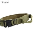 thumbnail image 2 of Collar táctico para perros, collar de entrenamiento ajustable de nailon para perros medianos y grandes., 2 of 5