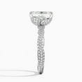 thumbnail image 3 of First JEWEL 2.2 Ct Emerald Cut Lab Created Diamond Wedding Anniversary Ring - 14K White Gold Plated Engagement Ring - Diamond Ring for Her - Forever Jewelry Gift for Women, 3 of 3