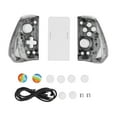 thumbnail image 2 of Manette OLED pour Switch, Manettes LED Respirantes RVB de Remplacement pour Switch, Haute Précision, Contrôle de Mouvement à Six Axes pour Jeux, Gris Transparent, Bleu Transparent, Transparent, 2 of 7