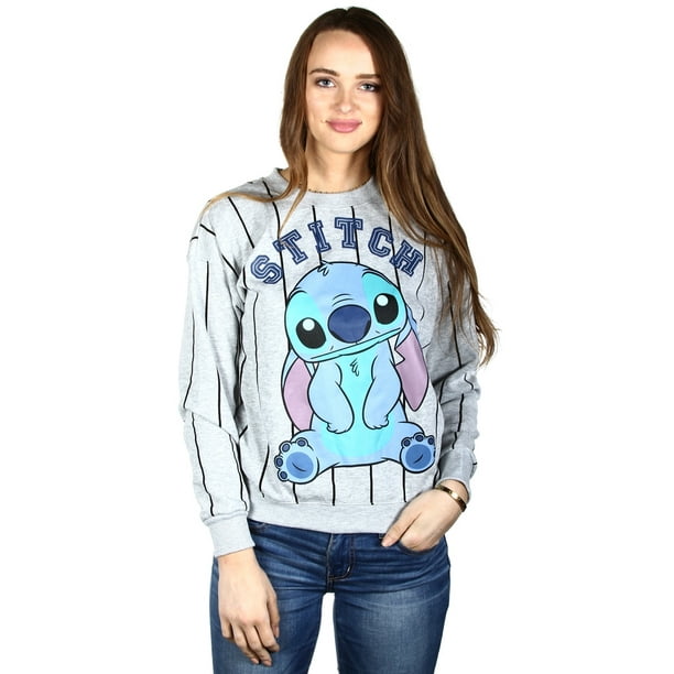 Disney Disney Lilo & Stitch Juniors Crew Neck Sweatshirt
