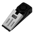 thumbnail image 2 of Tope de puerta de 120 dB con alarma de seguridad para el hogar, accesorio sin (negro), 2 of 5