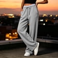 thumbnail image 7 of Tsivenald Sweatpants for Women Baggy Sweat Pants for Women Elastic Waist Drawstring with Pockets Casual Gym Lounge Workout Pants, 7 of 7