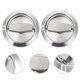 thumbnail image 5 of 2pcs Stainless Steel Hidden Door Handles Recessed Invisible Wardrobe Handles, 5 of 6