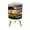 Color 1, variant on Small Trash Can with Lid Golf Course 1.8 Gallon Dog Proof Trash Can Round Garbage Can Waste Bin Wastebasket for Bathroom Bedroom Living Room