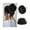 1B, variant on Messy Bun Hair Piece Curly Wavy Claw Clip Synthetic Fake Buns Hair Extensions for Women Daily Wear