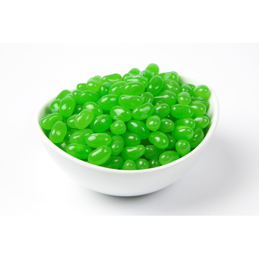 Sunkist Lime Jelly Beans (5 Pound Bag) Green