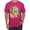 Fuschia, variant on Neon Lab Dog Lover Shirt | Labrador Dogs Speak To Those Who Listen | Dean Russo Art Animal Lover Men's T-Shirt, Purple, Medium