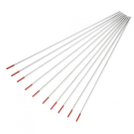 

Spptty Tungsten Electrode Welding Tungsten Electrodes Tungsten Electrode Professional Tig Rod 2% Thoriated for Tig Welding Machine