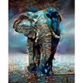 thumbnail image 2 of Cuadros Decorativos Kits de pintura de diamante 5D DIY cuadro de arte de mosaico de elefante de taladro redondo completo (G861) Tmvgtek embutido en tela, 2 of 8